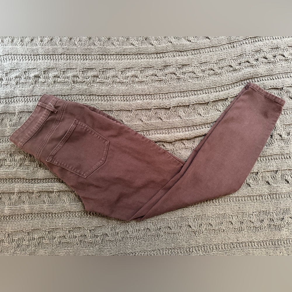 Women's High Rise Jeans (Maurices, M Regular, Dark Purple)